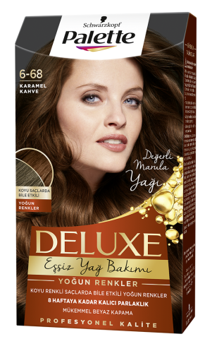 Palette Deluxe Saç Boyası 6-68 Karamel Kahve
