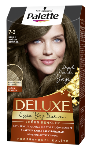 Palette Deluxe Saç Boyası 7-3 Küllü Yoğun Kumral