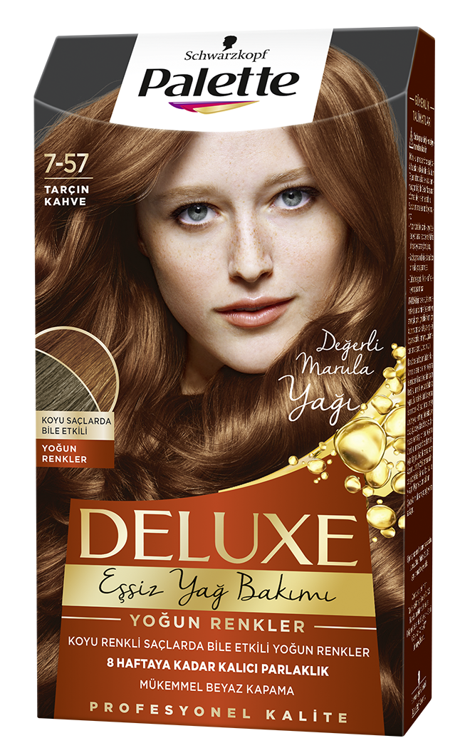 Palette Deluxe Saç Boyası 7-57 Tarçın Kahve