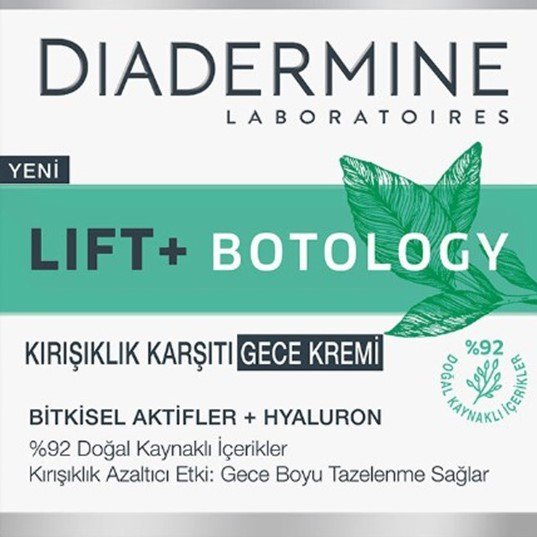 Diadermine Botology Kırışıklık Karşıtı Gece Kremi 50 ML