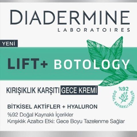 Diadermine Botology Kırışıklık Karşıtı Gece Kremi 50 ML