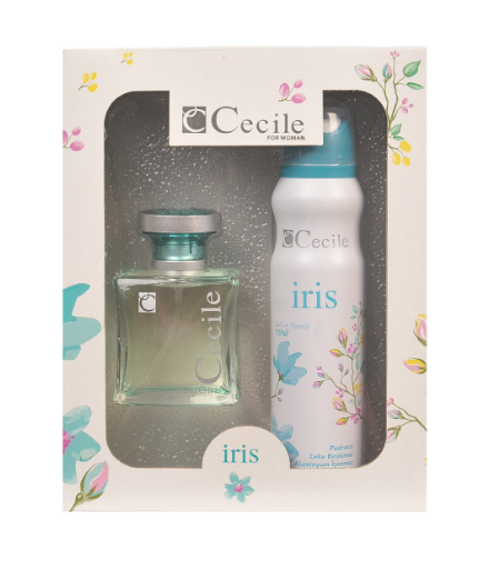 Cecile İris Bayan Parfüm Seti(Kopya)