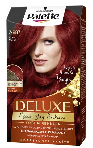 Palette Deluxe Saç Boyası 7-887 Ateş Kızılı