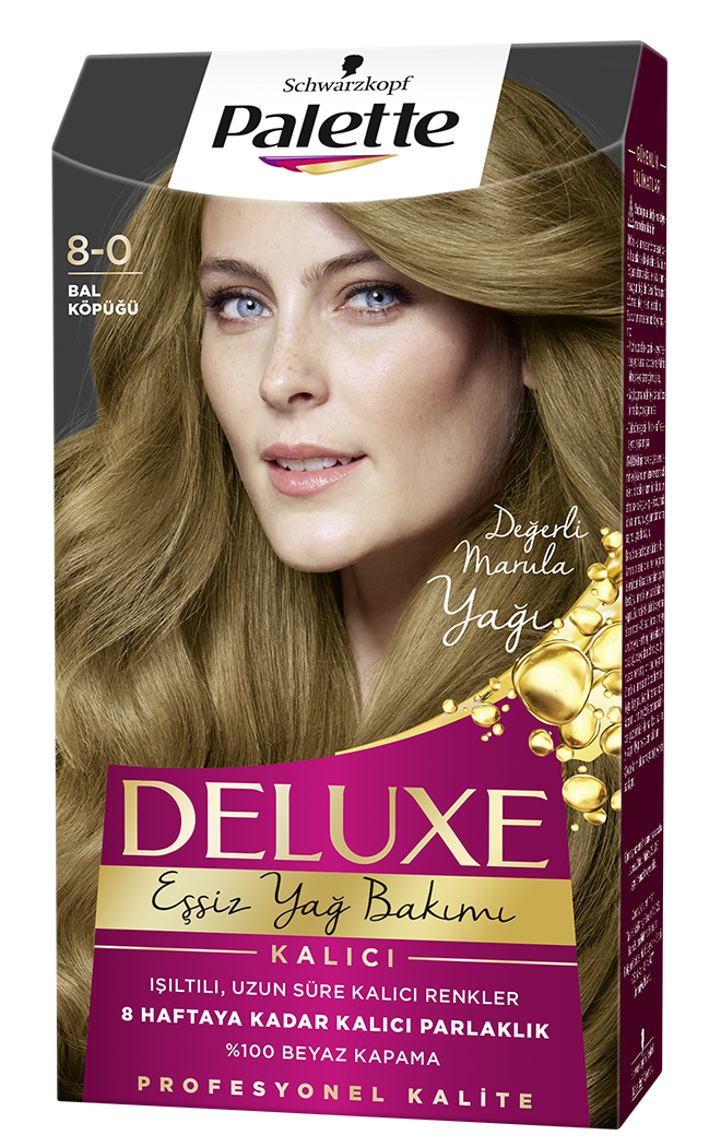 Palette Deluxe Saç Boyası 8-0 Bal Köpüğü