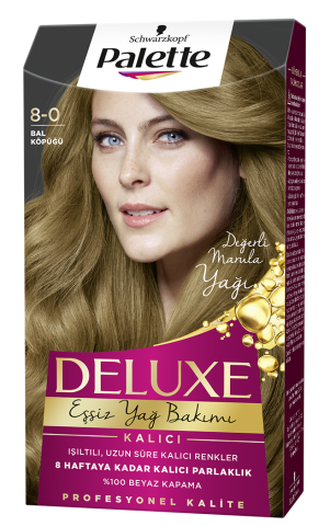 Palette Deluxe Saç Boyası 8-0 Bal Köpüğü