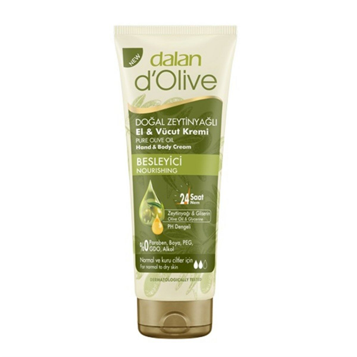 Dalan D'olive Besleyici El ve Vücut Kremi 250 ML