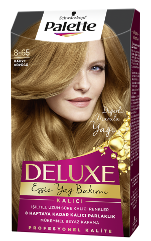 Palette Deluxe Saç Boyası 8-65 Kahve Köpüğü