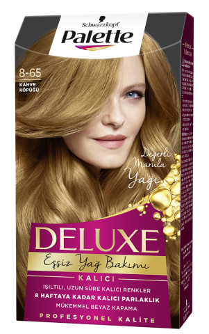 Palette Deluxe Saç Boyası 8-65 Kahve Köpüğü