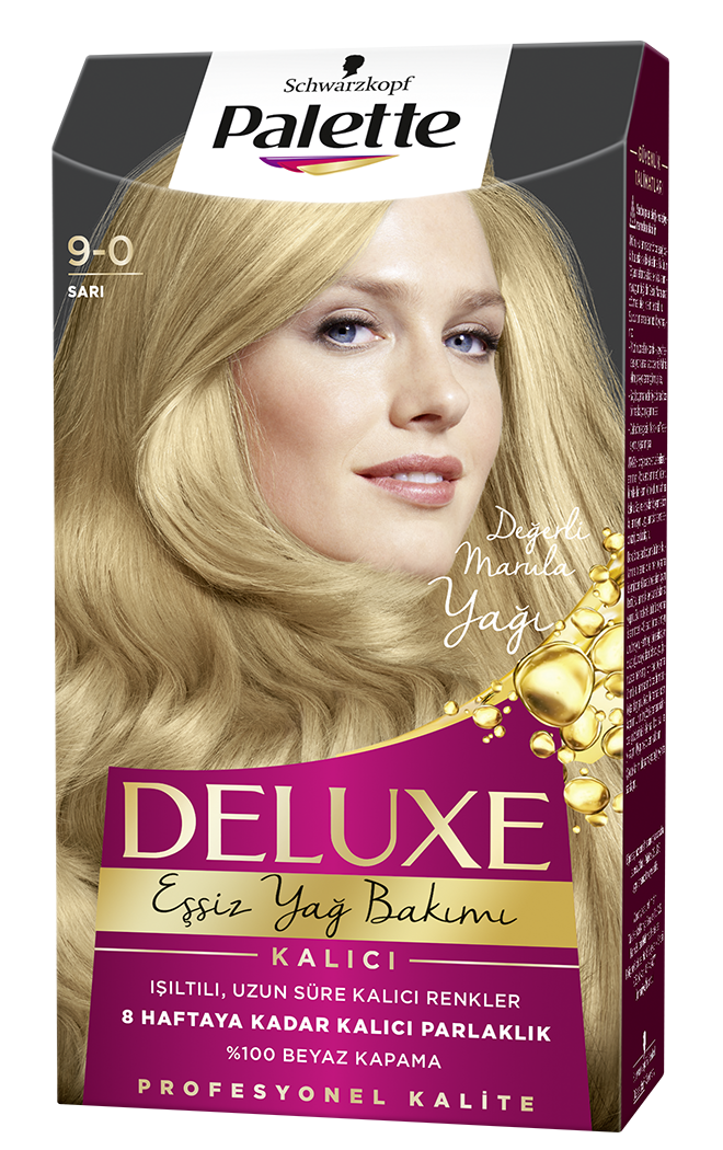 Palette Deluxe Saç Boyası 9-0 Sarı