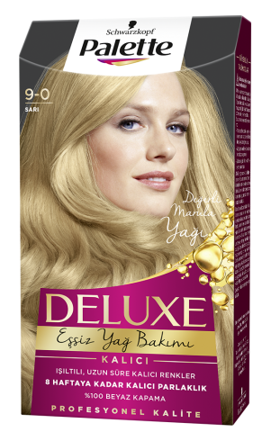 Palette Deluxe Saç Boyası 9-0 Sarı
