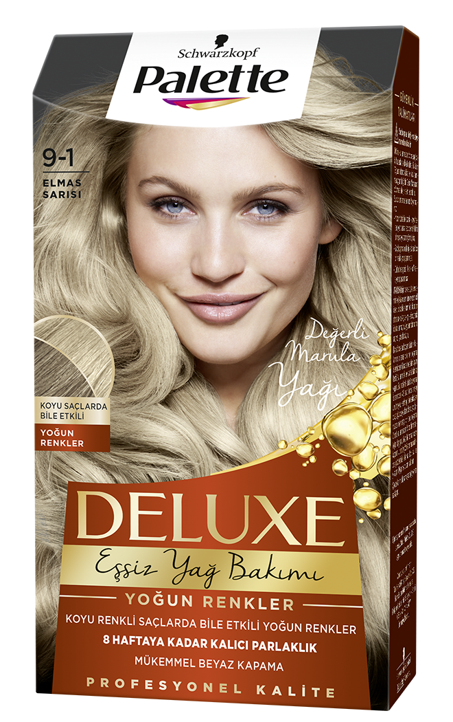 Palette Deluxe Saç Boyası 9-1 Elmas Sarısı
