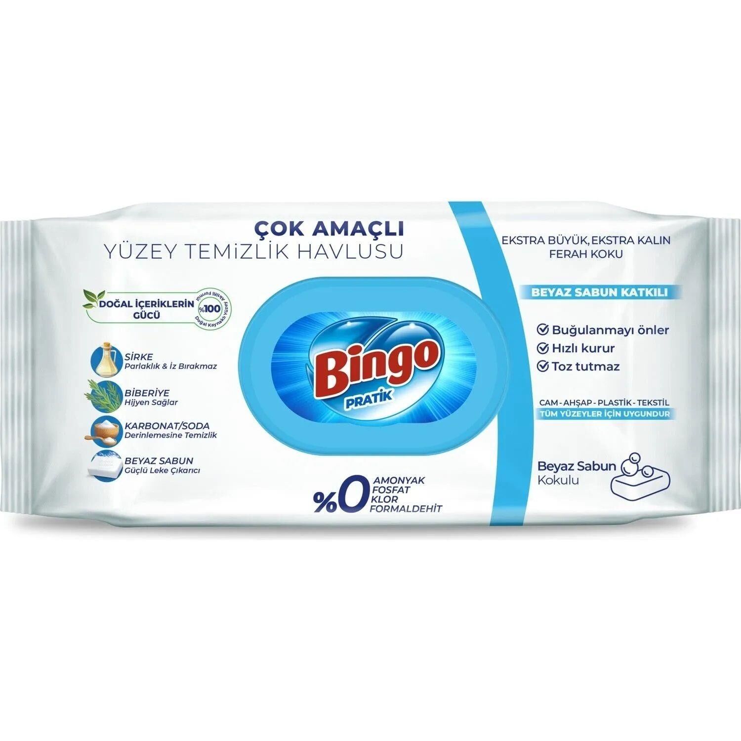 BİNGO PRETİK YÜZEY TEMİZLİK HAVLUSU