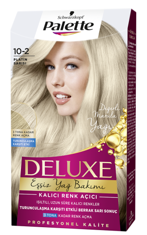 Palette Deluxe Saç Boyası 10-2 Platin Sarısı