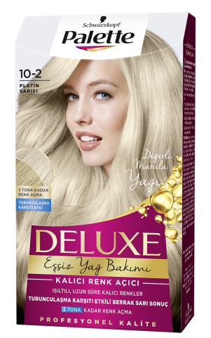 Palette Deluxe Saç Boyası 10-2 Platin Sarısı