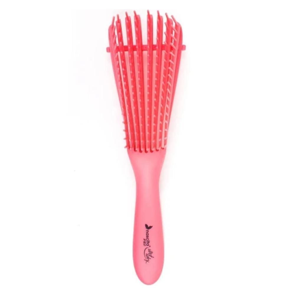 Nascita Pro 3D Fleksi Kontrol Açma Tarama Pembe Saç Fırçası