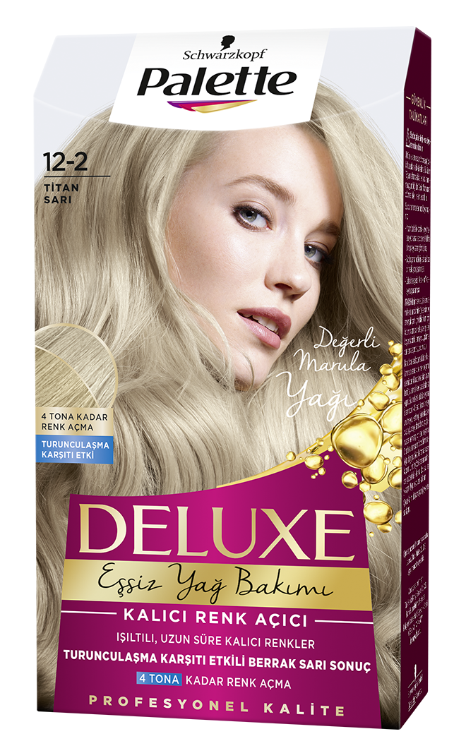 Palette Deluxe Saç Boyası 12-2 Titan Sarı