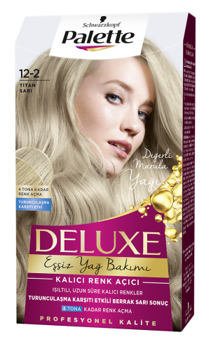 Palette Deluxe Saç Boyası 12-2 Titan Sarı