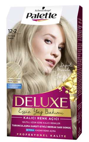 Palette Deluxe Saç Boyası 12-2 Titan Sarı