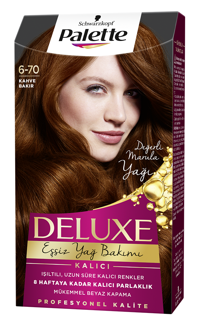 Palette Deluxe Saç Boyası 6-70 Kahve Bakır