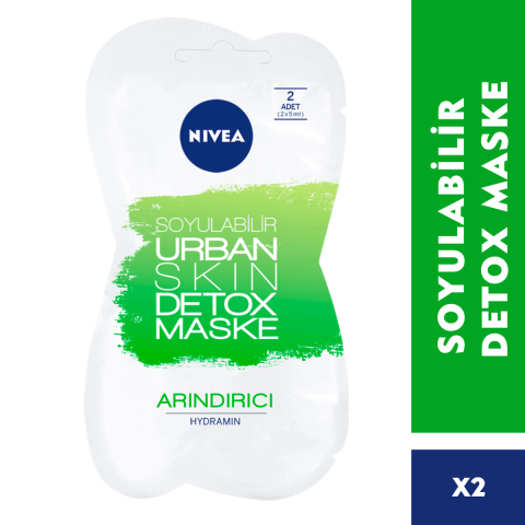 Nivea Soyulabilir Urban Detox Maske
