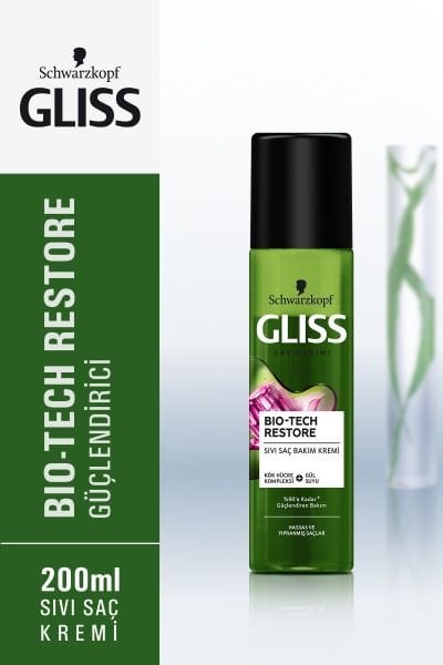 Gliss Bio-Tech Sıvı Saç Kremi 200 ml