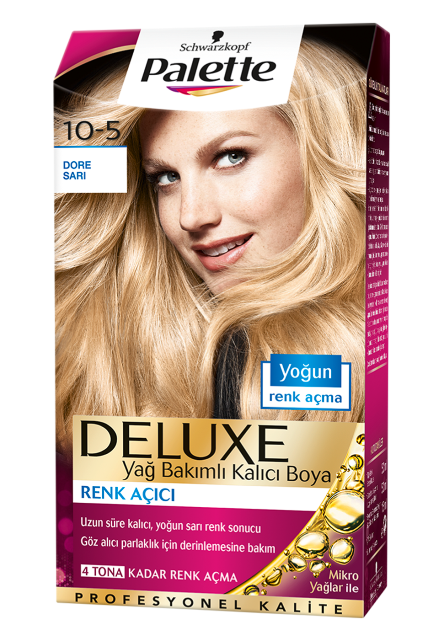 Palette Deluxe Saç Boyası 10-5 Dore Sarı