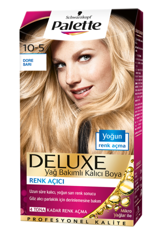 Palette Deluxe Saç Boyası 10-5 Dore Sarı