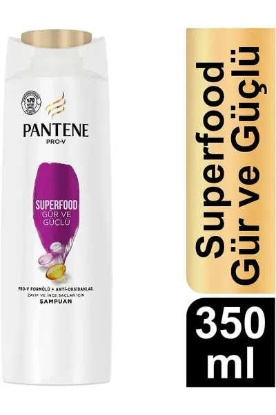 PANTENE SUPERFOOD ŞAMPUAN 350 ML