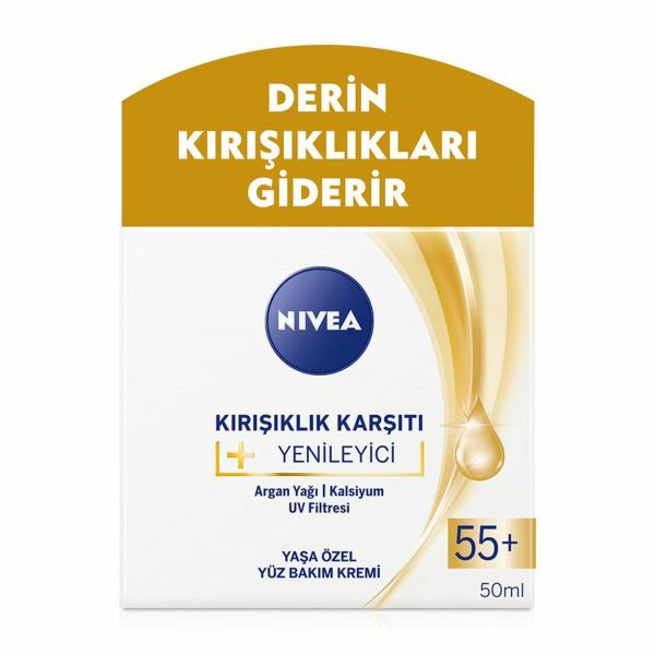 NİVEA KIRIŞIK KARŞITI  KREM 55 YAŞ