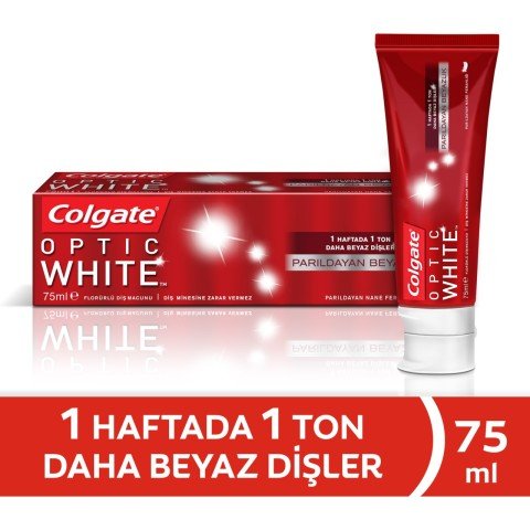Colgate Optic White Parıldayan Beyazlık Diş Macunu 75 ML