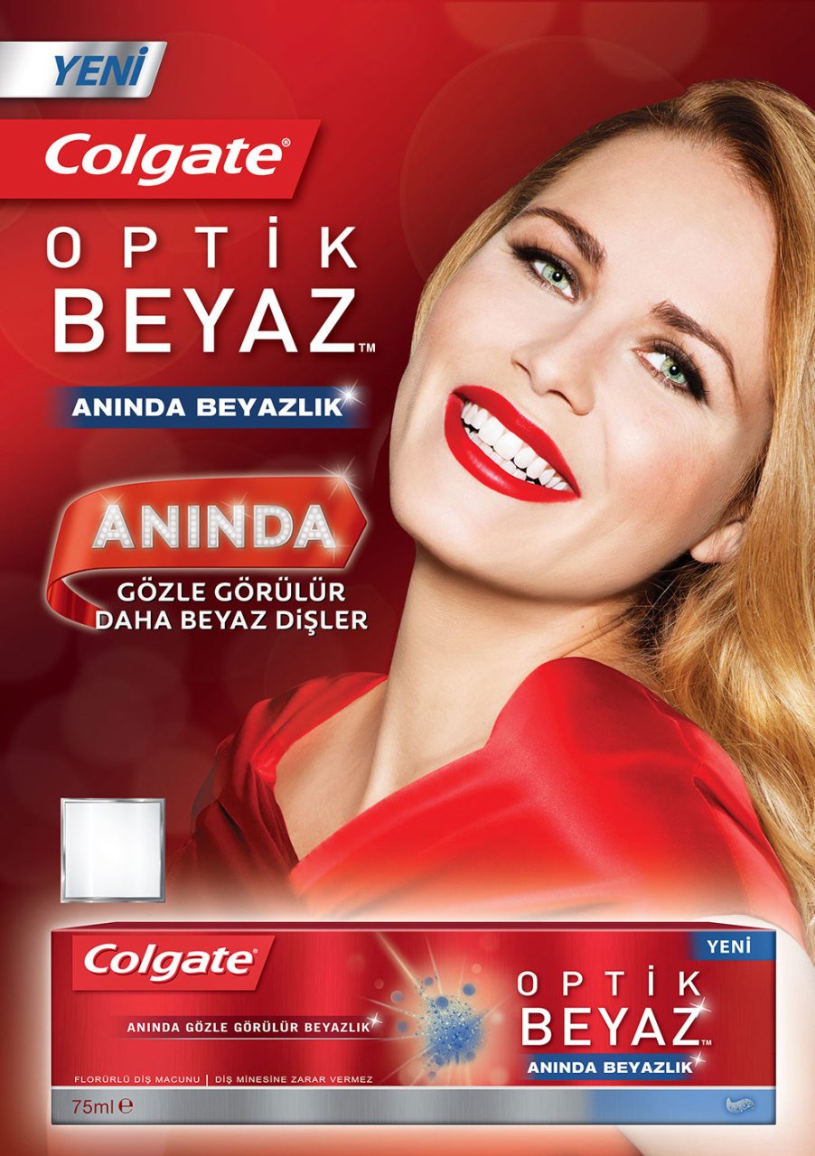 Colgate Optic Beyaz Diş Macunu 75 ML