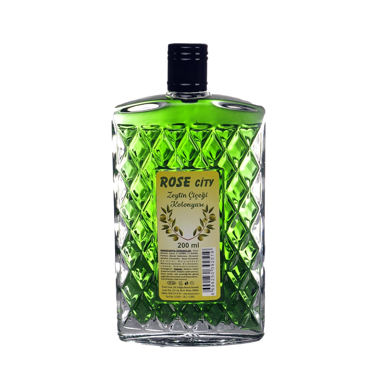 Rose City Zeytin Çiçeği Kolonyası 200 ml