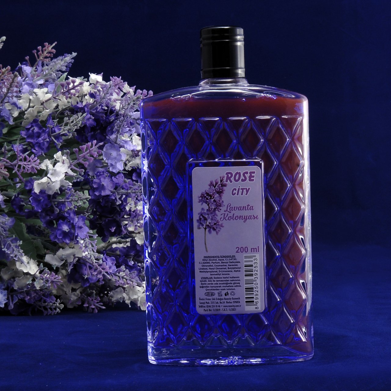 Rose City Lavanta Kolonyası 200 ml