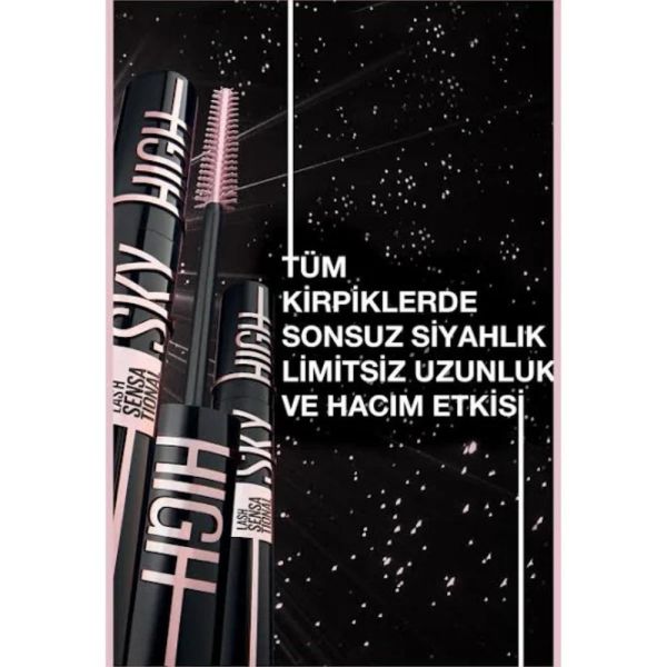Maybelline Lash Sensational Sky High Cosmic Black Mascara