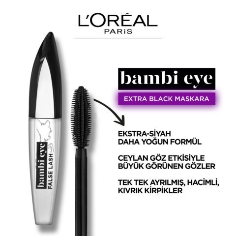 Loreal Paris Bambi Eye Extra Black Maskara