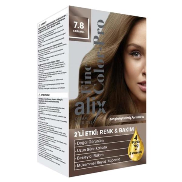 Alix 7-8 Karamel Saç Boyası