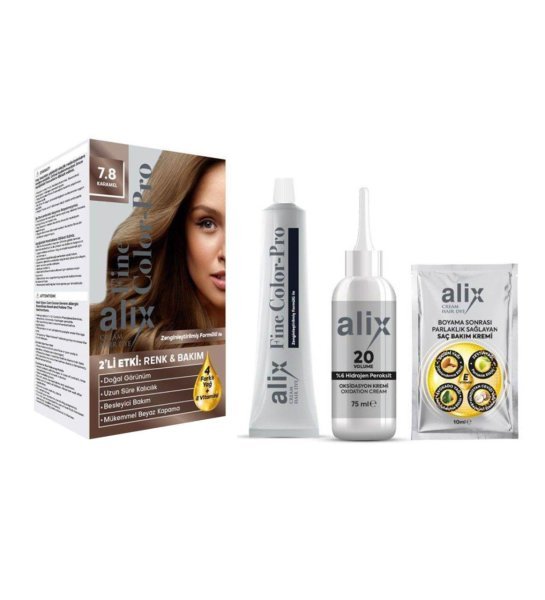 Alix 7-8 Karamel Saç Boyası