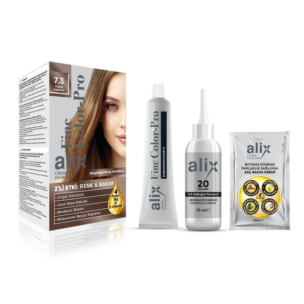 Alix 7-3 Fındık Kabuğu Saç Boyası
