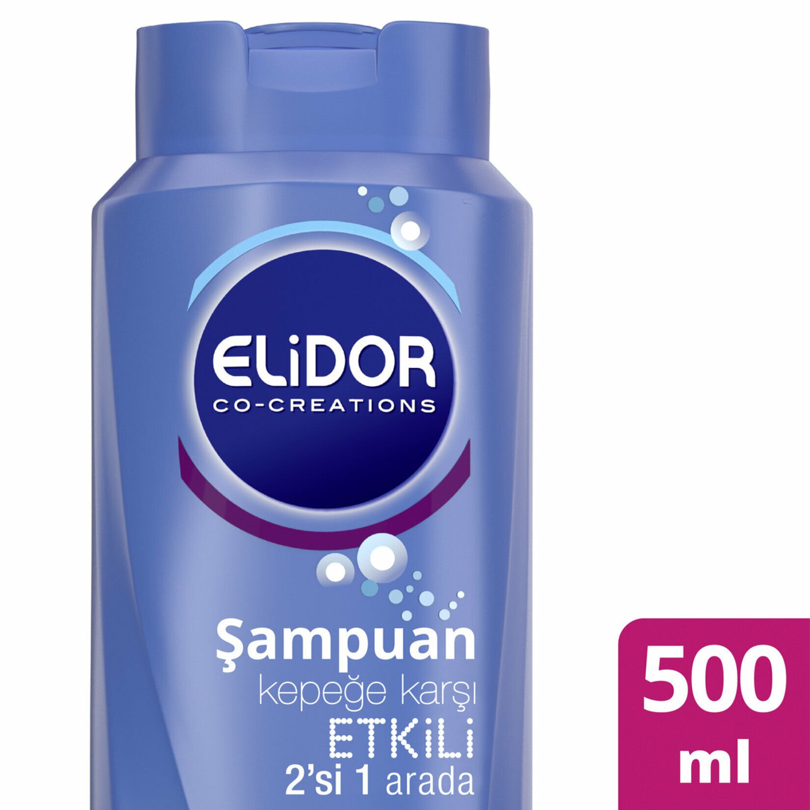 Elidor Kepeğe Karşı Etkili 2si1 Arada Şampuan 500 ml