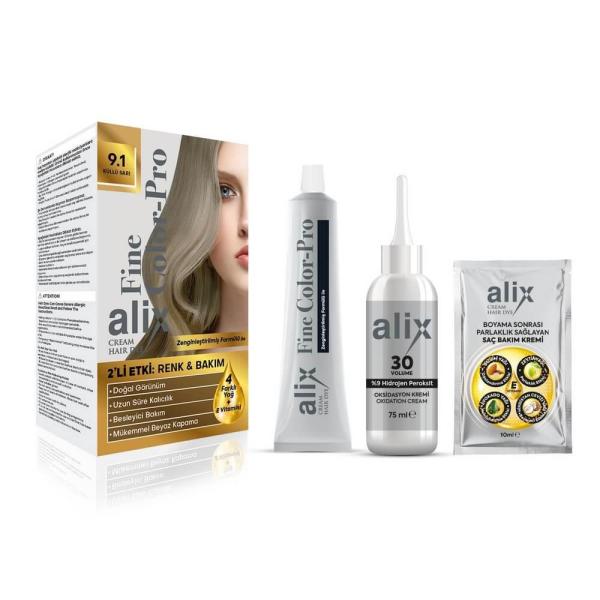 Alix 9-1 Küllü Sarı Saç Boyası
