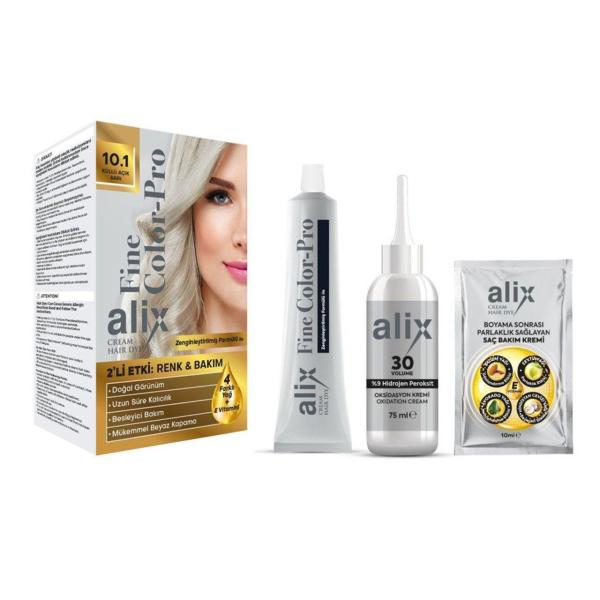 Alix 10-1 Küllü Açık Sarı Saç Boyası