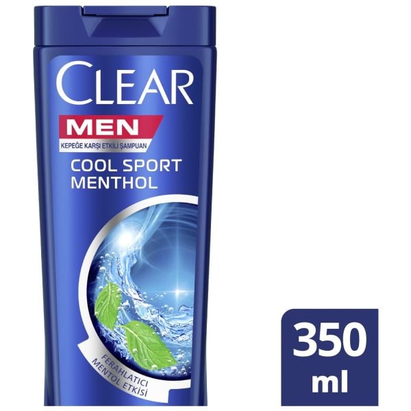 Clear Cool Sport Menthol Şampuan 350 ml