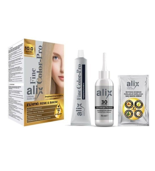 Alix 10-0 Açık Sarı Saç Boyası