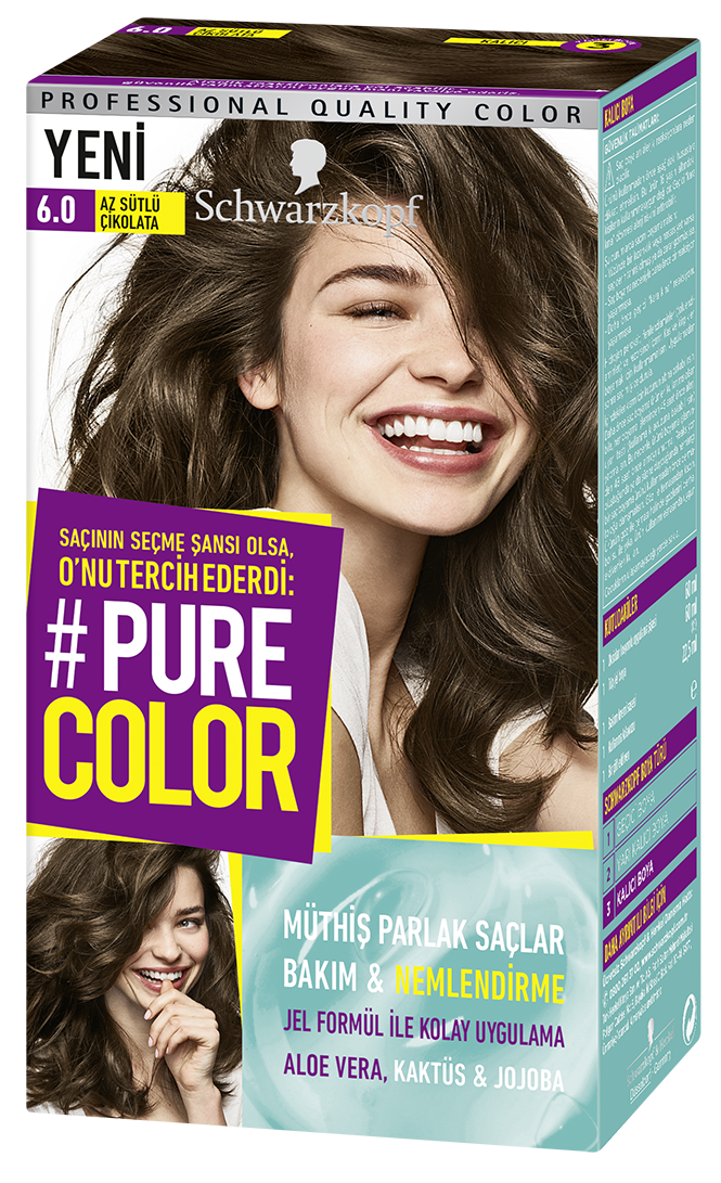 Pure Color Saç Boyası 6-0 Az Sütlü Çikolata