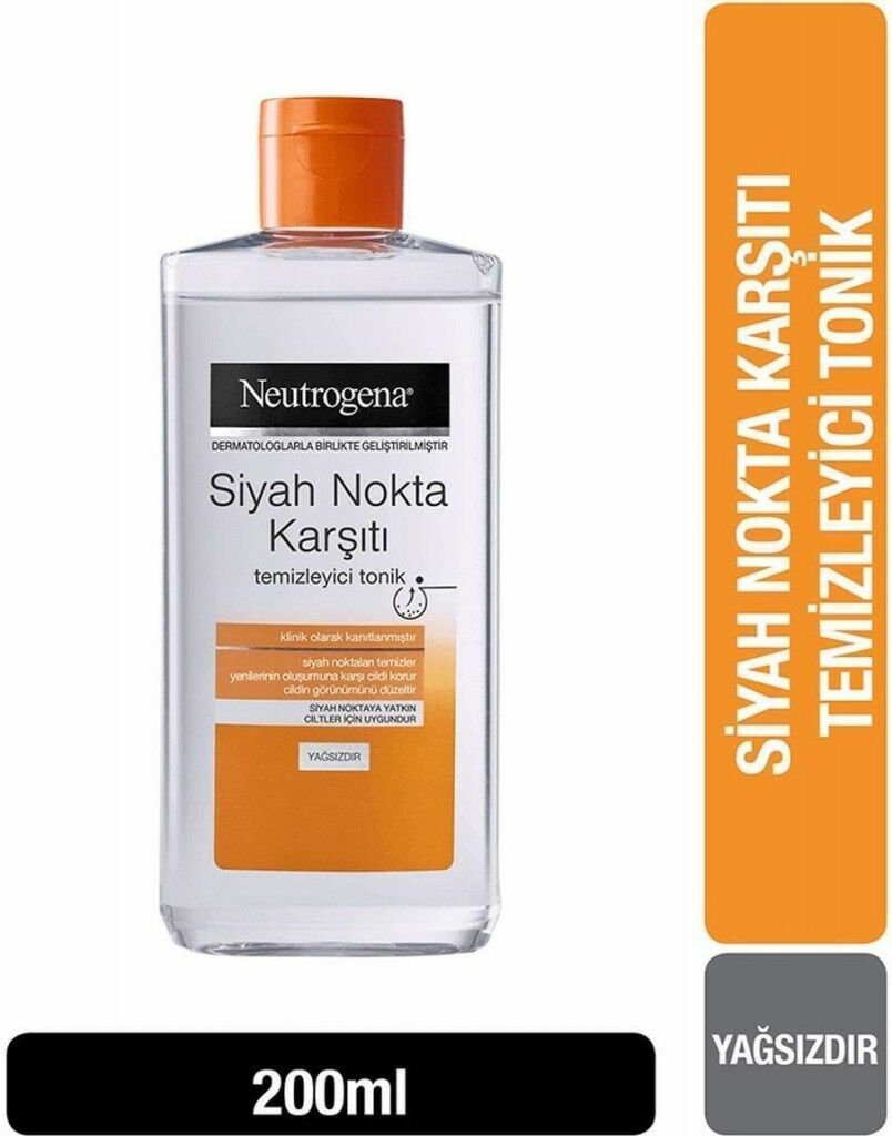 Neutrogena Visibly Clear Siyah Nokta Karşıtı Temizleyici Tonik 200 ML