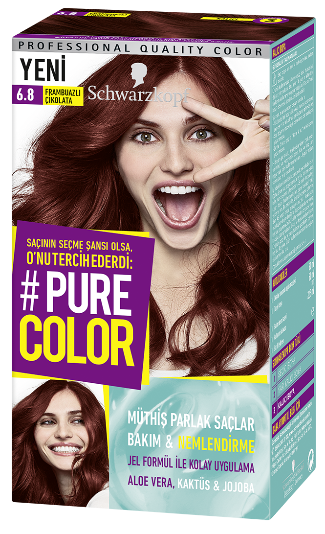 Pure Color Saç Boyası 6-8 Frambuazlı Çikolata