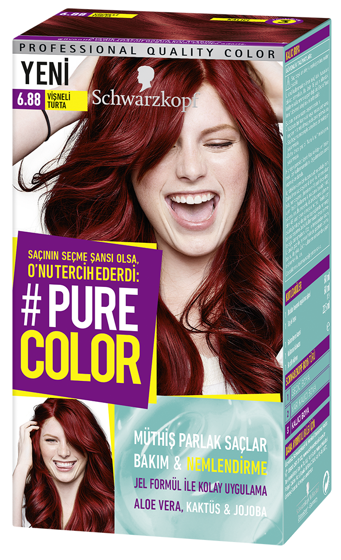 Pure Color Saç Boyası 6-88 Vişneli Turta