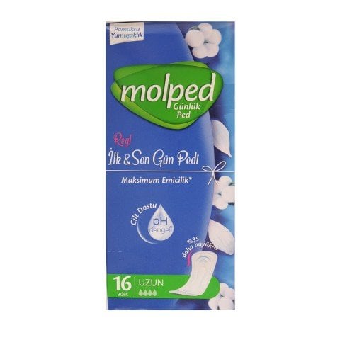 Molped İlk & Son Gün Pedi 16' Lı Uzun