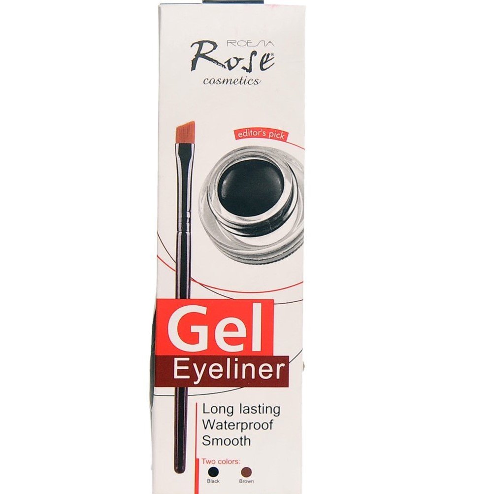 Rosena Rose Siyah Jel Eyeliner