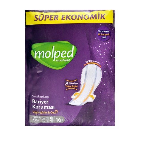 Molped Bariyer Koruma 16'lı Süper Gece